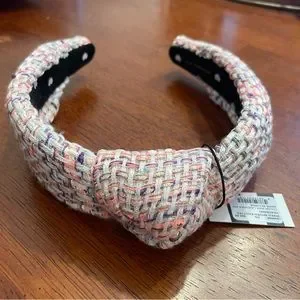 NWT lele sadoughi mixed woven knotted headband pink lavender Lele Sadoughi | Accessories | Nwt Lele Sadoughi Mixed Woven  main image 2
